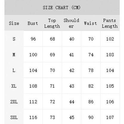 ⏳Zeitlich begrenzter 60% Rabatt⏰Damen Bedrucktes Oberteil & Hose 2-teiliges Set👚👖