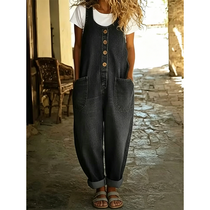👖Women's Sleeveless Wide Leg Jumpsuit– Relaxed Style, All-Day Comfort✨