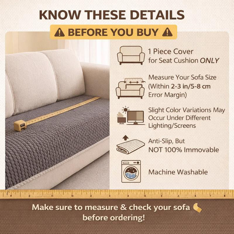 🐶Thickened Non-Slip Sofa Cover – Ultra-Soft, Washable, Scratch-Resistant & Pet-Friendly, 4 Colours 🛋️✨