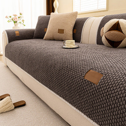 🐶Thickened Non-Slip Sofa Cover – Ultra-Soft, Washable, Scratch-Resistant & Pet-Friendly, 4 Colours 🛋️✨