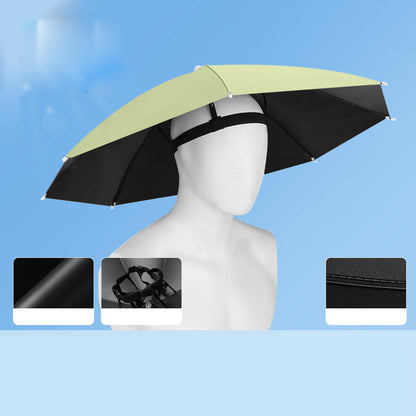 🔥 Limited-Time Sale – Up to 50% OFF💫Lightweight Folding Sun Rain Headwear Umbrella Hat
