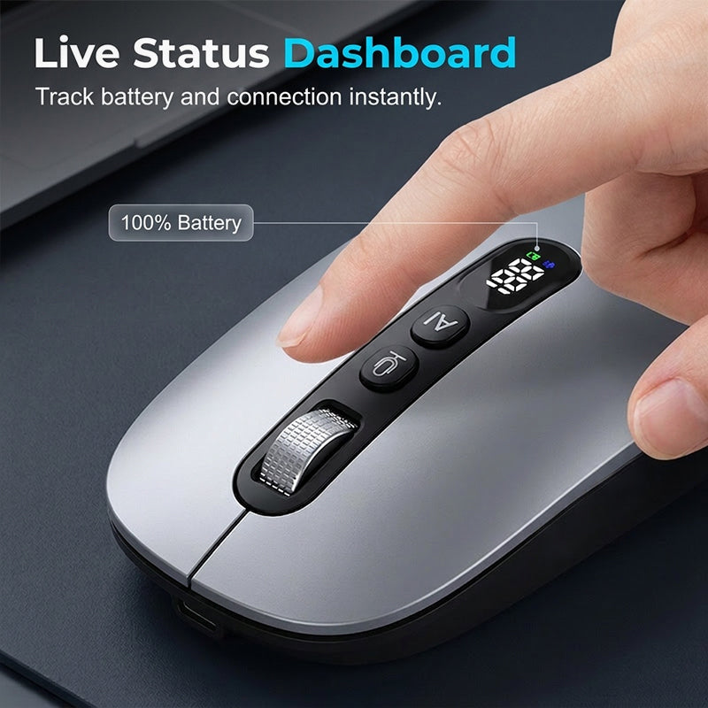 🖱️💬AI Smart Voice Wireless Mouse – Type 1600 WPM By Speaking ⚡
