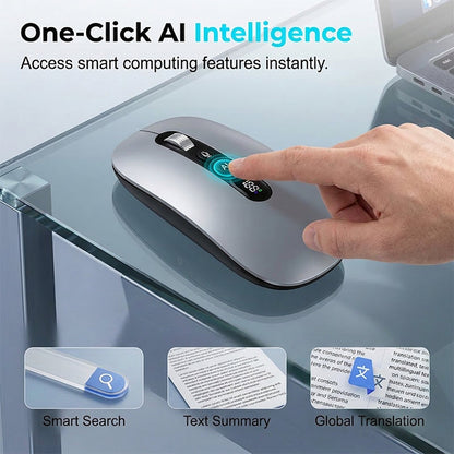 🖱️💬AI Smart Voice Wireless Mouse – Type 1600 WPM By Speaking ⚡