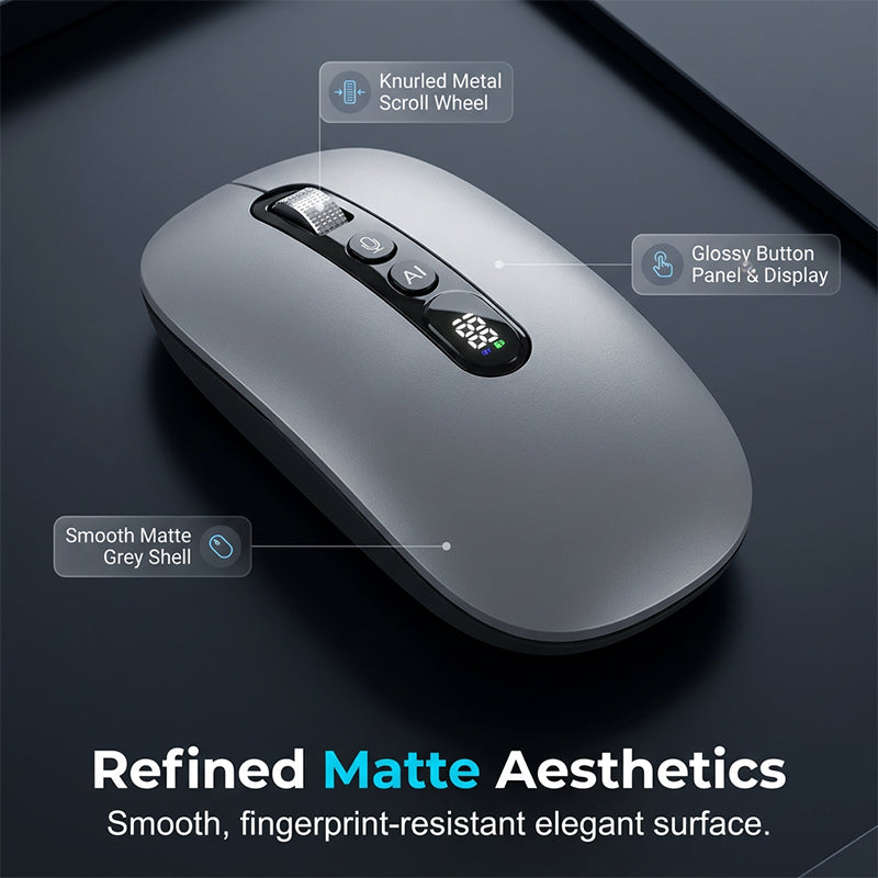 🖱️💬AI Smart Voice Wireless Mouse – Type 1600 WPM By Speaking ⚡