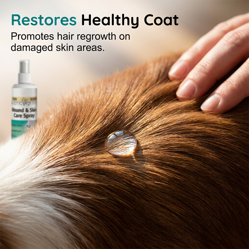 🐾✨Pet Wound and Skin Care Spray for Dogs and Cats - Soothe Cuts & Scrapes In Seconds 🐶💚