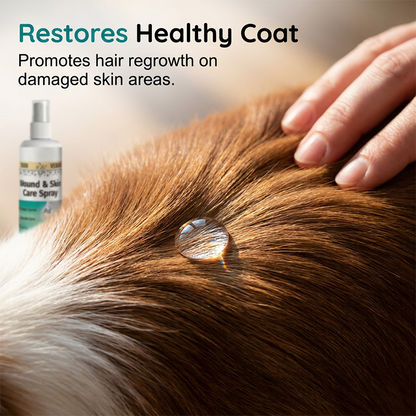 🐾✨Pet Wound and Skin Care Spray for Dogs and Cats - Soothe Cuts & Scrapes In Seconds 🐶💚