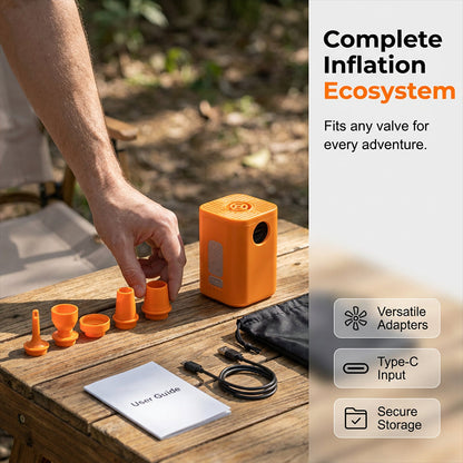 🌊Wireless Turbo Air Pump💨⛺ Inflate Anything In Seconds