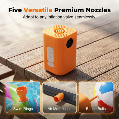 🌊Wireless Turbo Air Pump💨⛺ Inflate Anything In Seconds