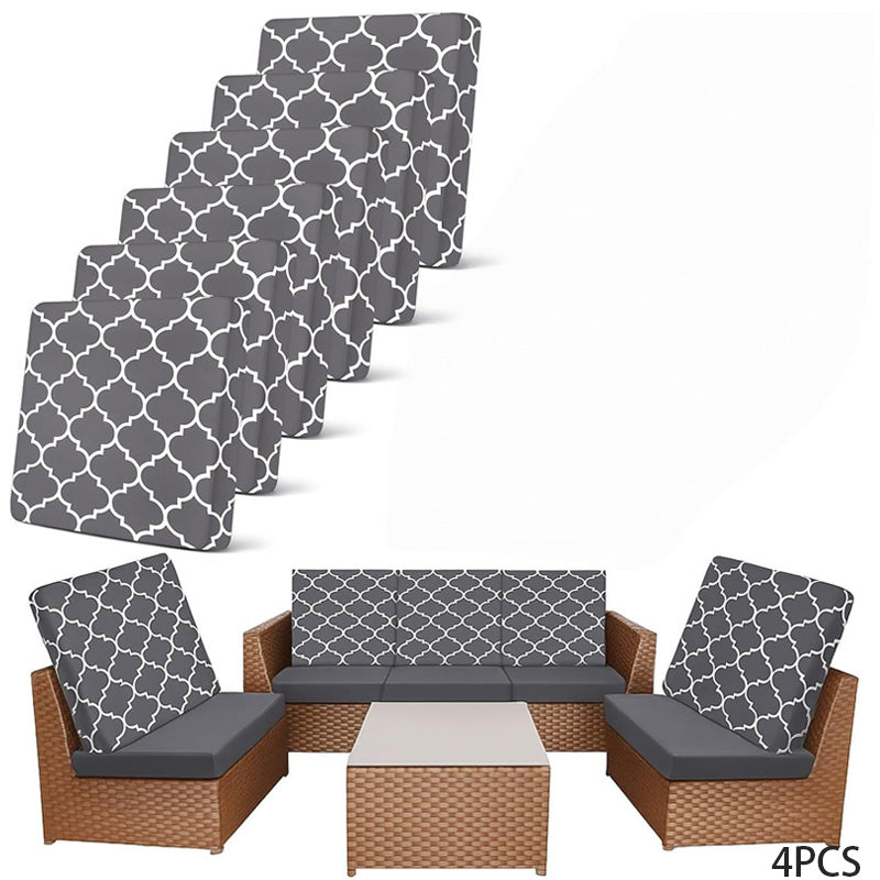 🪑🌿Patio Sofa Cushion Cover – Stretch, Water-Resistant ✨