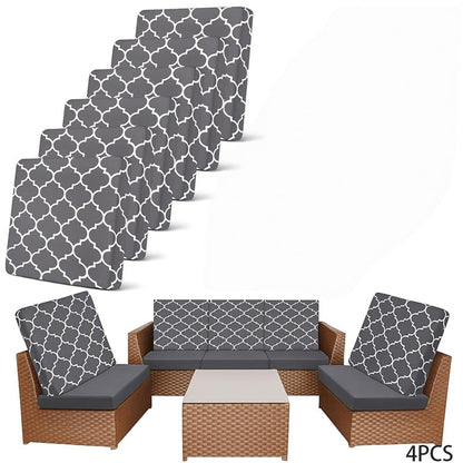 🪑🌿Patio Sofa Cushion Cover – Stretch, Water-Resistant ✨