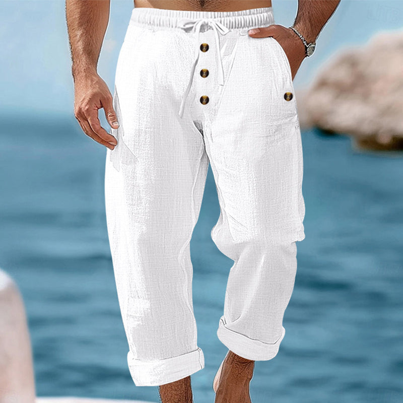 👖☀️Men's Casual Linen Drawstring Pants – Effortless Comfort For Everyday Style ✨