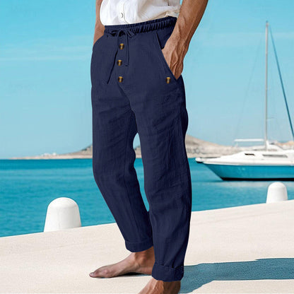 👖☀️Men's Casual Linen Drawstring Pants – Effortless Comfort For Everyday Style ✨