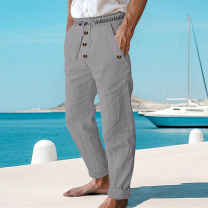 👖☀️Men's Casual Linen Drawstring Pants – Effortless Comfort For Everyday Style ✨