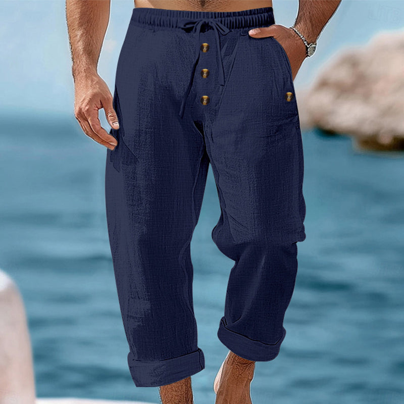 👖☀️Men's Casual Linen Drawstring Pants – Effortless Comfort For Everyday Style ✨