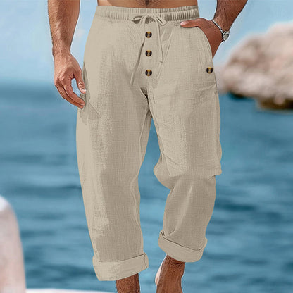 👖☀️Men's Casual Linen Drawstring Pants – Effortless Comfort For Everyday Style ✨