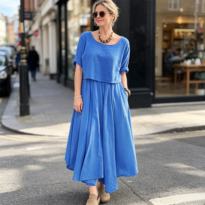 🆕New Arrival💙Effortless Summer Two-Piece Skirt Set– Effortless Summer Co-ord ✨