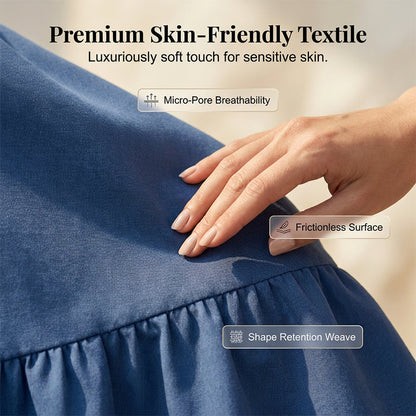 👗✨Elegantes Jeanskleid mit Waschung – Mühelose Eleganz für jeden Tag💙