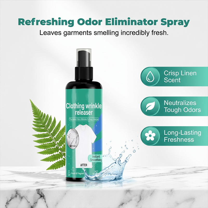 🥳2026 HOT SALE🥳💞50K+ SOLD!👔❤️‍🔥 50% OFF! Instant Smoothing Wrinkle Releaser Spray