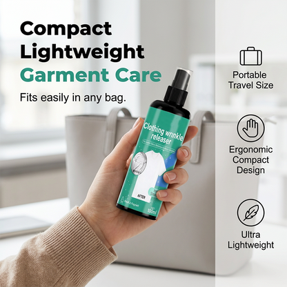 🥳2026 HOT SALE🥳💞50K+ SOLD!👔❤️‍🔥 50% OFF! Instant Smoothing Wrinkle Releaser Spray