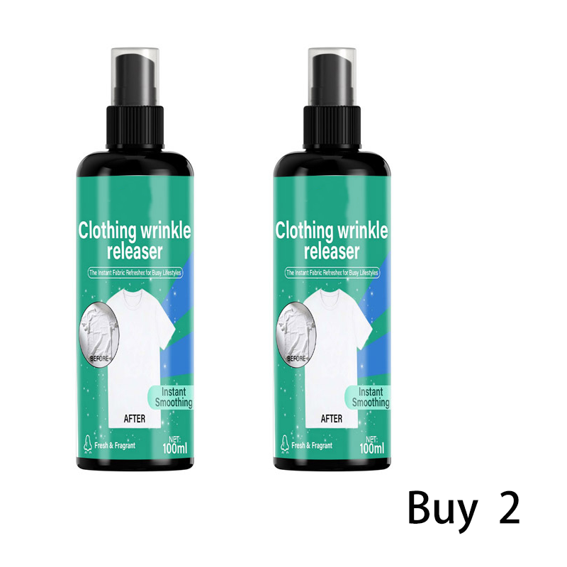 🥳2026 HOT SALE🥳💞50K+ SOLD!👔❤️‍🔥 50% OFF! Instant Smoothing Wrinkle Releaser Spray