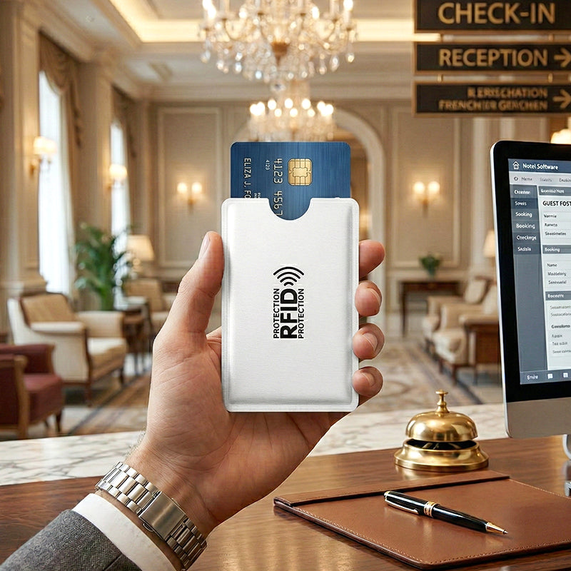 💳RFID Blocking Credit Card Cases– Slim Anti-Theft Wallet Protection 🔒