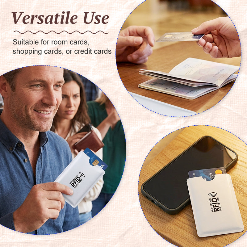 💳RFID Blocking Credit Card Cases– Slim Anti-Theft Wallet Protection 🔒