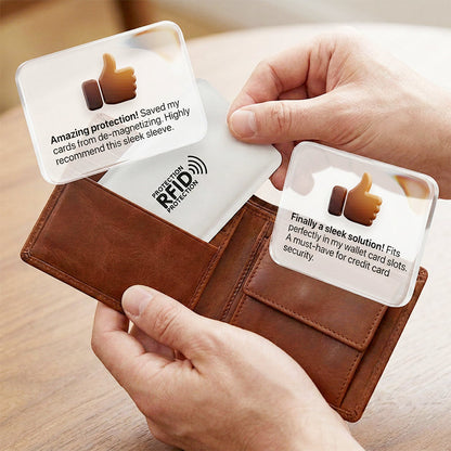 💳RFID Blocking Credit Card Cases– Slim Anti-Theft Wallet Protection 🔒