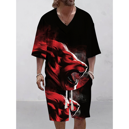 👕☀️Men's Casual Top & Shorts 2-Piece Set– Effortless Comfort & Style 🔥