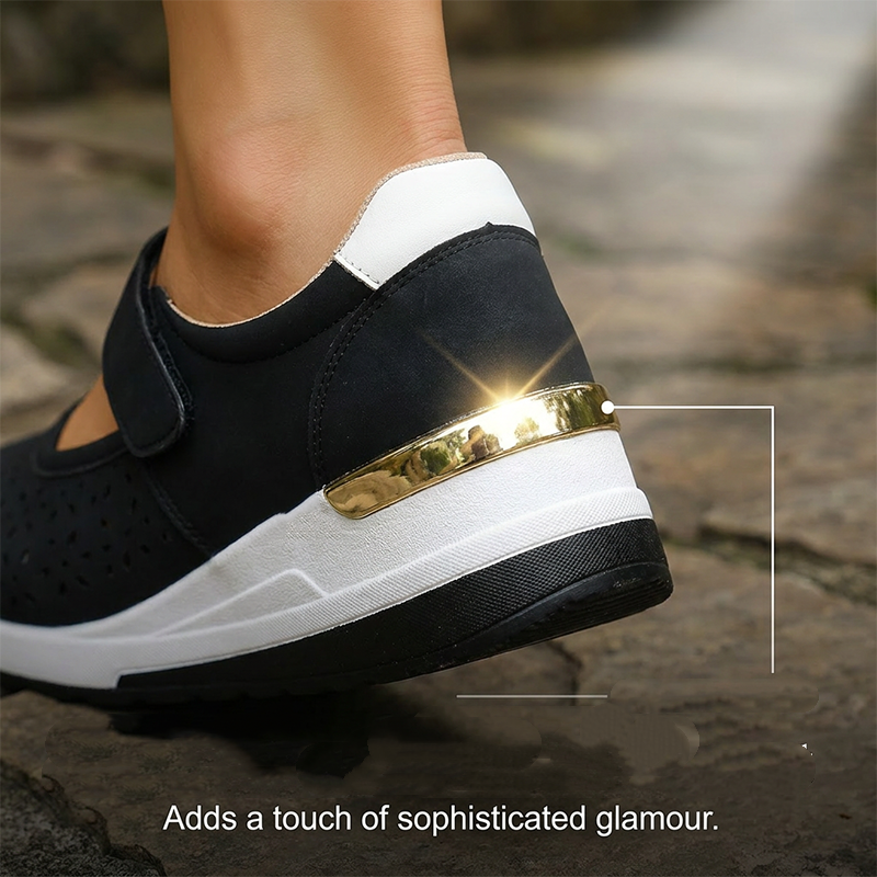 👟✨Women's Breathable Cutout Platform Shoes – All-Day Comfort & Style🔥