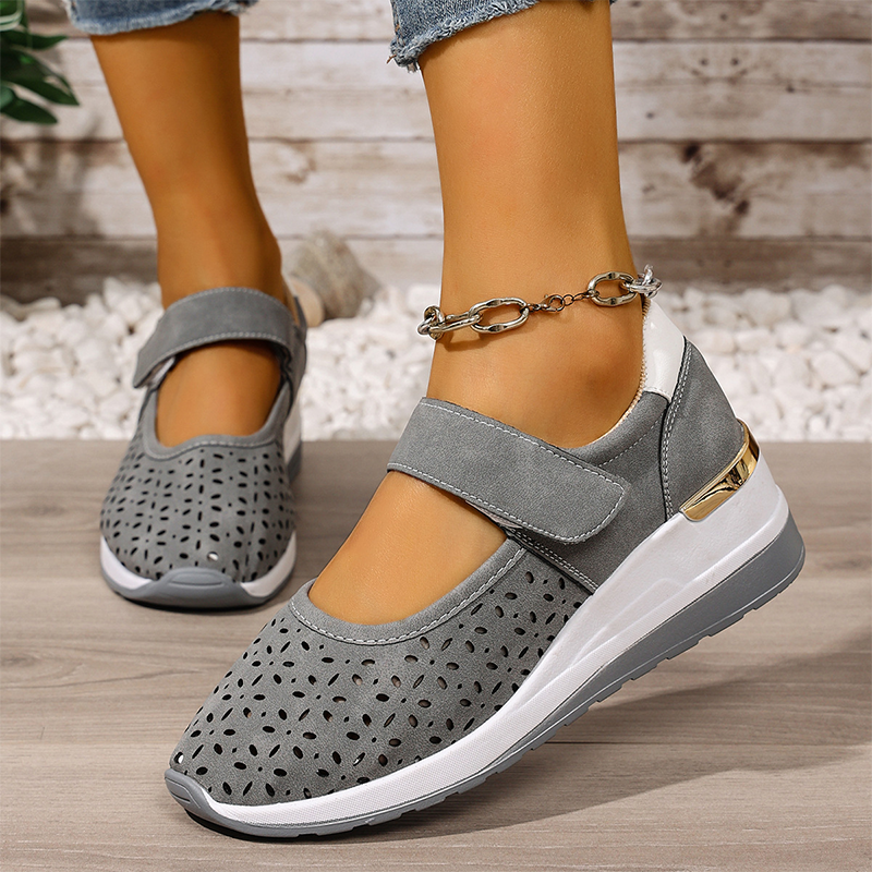👟✨Women's Breathable Cutout Platform Shoes – All-Day Comfort & Style🔥