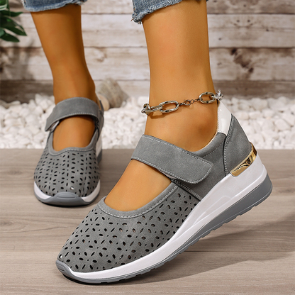 👟✨Women's Breathable Cutout Platform Shoes – All-Day Comfort & Style🔥