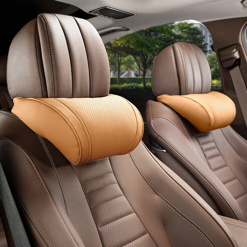 🥳2026 HOT SALE🥳💞50K+ SOLD!💥🚗✨ Flash Sale 55% Off!Ergonomic Headrest And Lumbar Support Set For Car Seats
