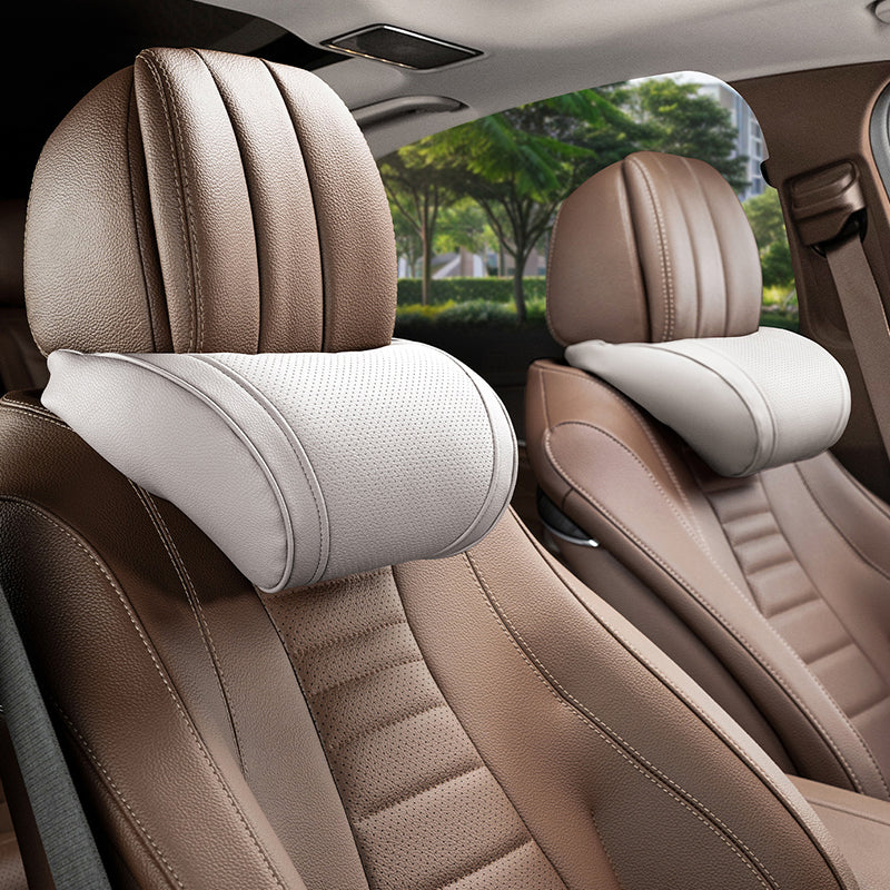 🥳2026 HOT SALE🥳💞50K+ SOLD!💥🚗✨ Flash Sale 55% Off!Ergonomic Headrest And Lumbar Support Set For Car Seats