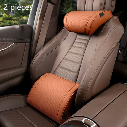 🥳2026 HOT SALE🥳💞50K+ SOLD!💥🚗✨ Flash Sale 55% Off!Ergonomic Headrest And Lumbar Support Set For Car Seats