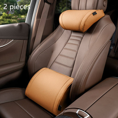 🥳2026 HOT SALE🥳💞50K+ SOLD!💥🚗✨ Flash Sale 55% Off!Ergonomic Headrest And Lumbar Support Set For Car Seats