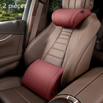 🥳2026 HOT SALE🥳💞50K+ SOLD!💥🚗✨ Flash Sale 55% Off!Ergonomic Headrest And Lumbar Support Set For Car Seats