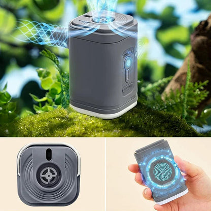 ⏳Time-Limited Special⏰Rechargeable Camping Air Pump – LED Light & Fast Inflation – Compact & Portable – Perfect For Airbeds, Pools Or Tires 🔋✨