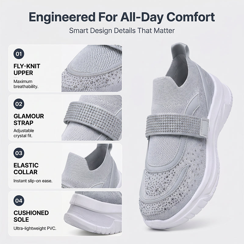✨Women’s Breathable Mesh Casual Sneakers – Lightweight Comfort All-Day Wear👟