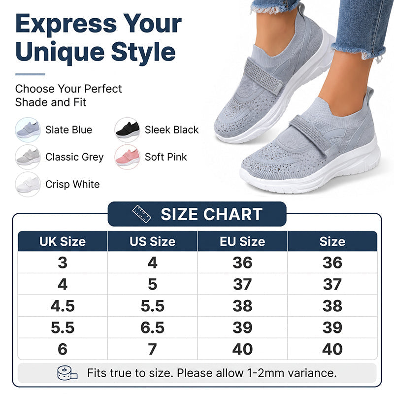 ✨Women’s Breathable Mesh Casual Sneakers – Lightweight Comfort All-Day Wear👟