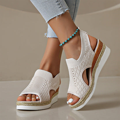 👡☀️Women's Casual Breathable Platform Sandals – All-Day Summer Comfort🔥