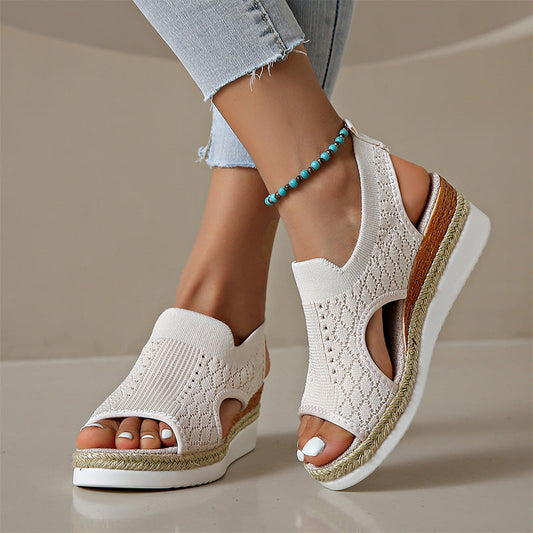 👡☀️Women's Casual Breathable Platform Sandals – All-Day Summer Comfort🔥