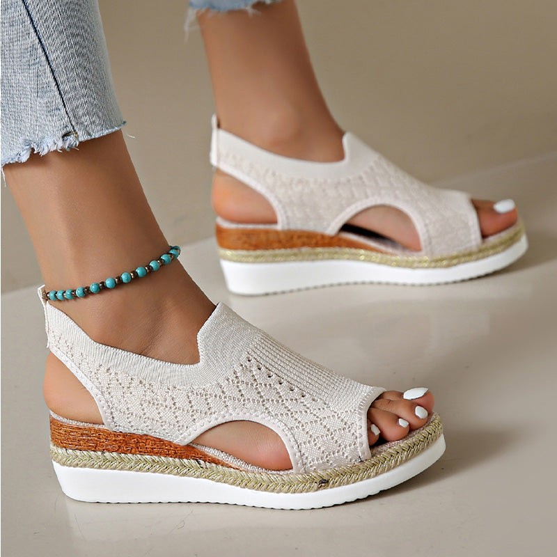 👡☀️Women's Casual Breathable Platform Sandals – All-Day Summer Comfort🔥