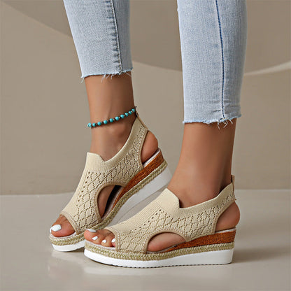 👡☀️Women's Casual Breathable Platform Sandals – All-Day Summer Comfort🔥
