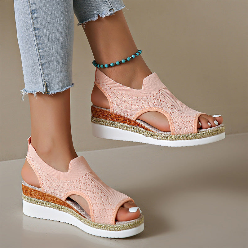 👡☀️Women's Casual Breathable Platform Sandals – All-Day Summer Comfort🔥