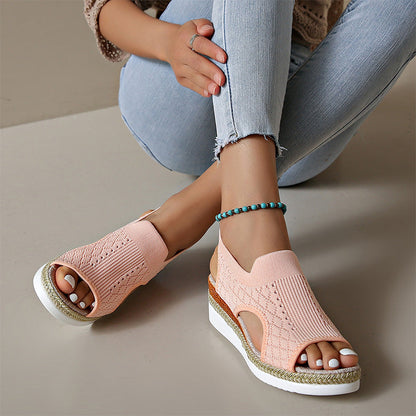 👡☀️Women's Casual Breathable Platform Sandals – All-Day Summer Comfort🔥