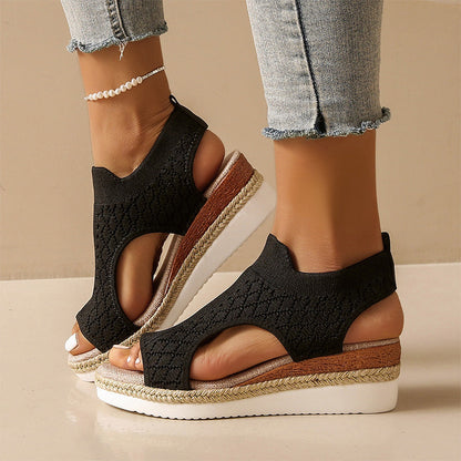 👡☀️Women's Casual Breathable Platform Sandals – All-Day Summer Comfort🔥