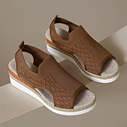 👡☀️Women's Casual Breathable Platform Sandals – All-Day Summer Comfort🔥