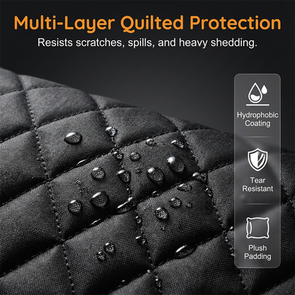 🐶🚗Convertible Car Pet Seat Cover and Booster Dog Basket – Keep Your Dog Safe & Your Car Clean✨