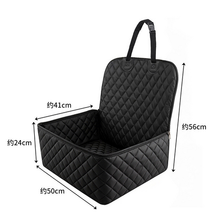 🐶🚗Convertible Car Pet Seat Cover and Booster Dog Basket – Keep Your Dog Safe & Your Car Clean✨