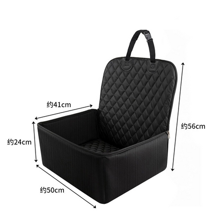 🐶🚗Convertible Car Pet Seat Cover and Booster Dog Basket – Keep Your Dog Safe & Your Car Clean✨